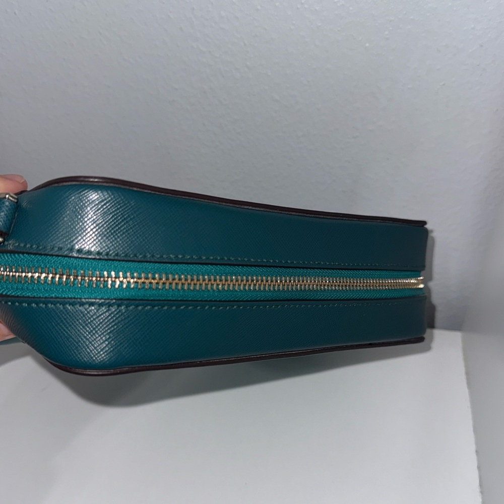 Kate Spade Teal Colorblock Camera Crossbody - Picture 10 of 13
